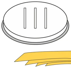 Pasta die FIMAR BHS-pappardelle