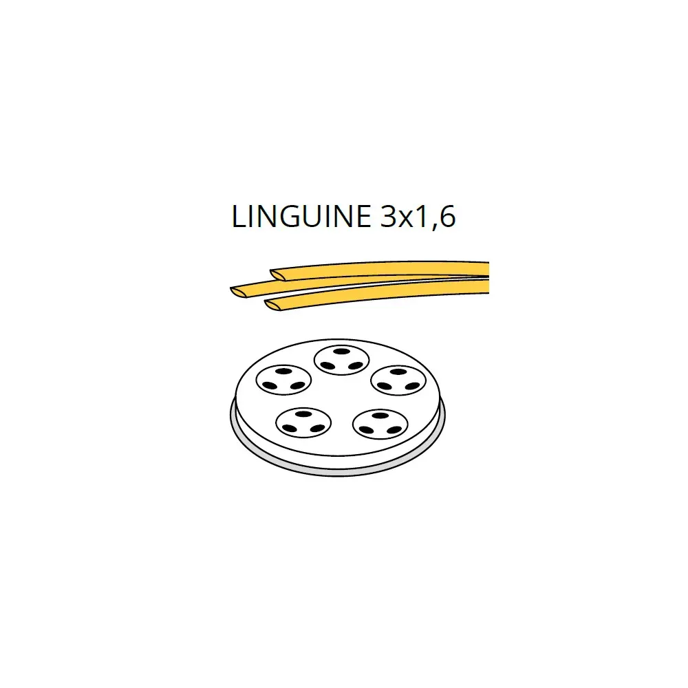 Pasta die FIMAR BHS-linguine3
