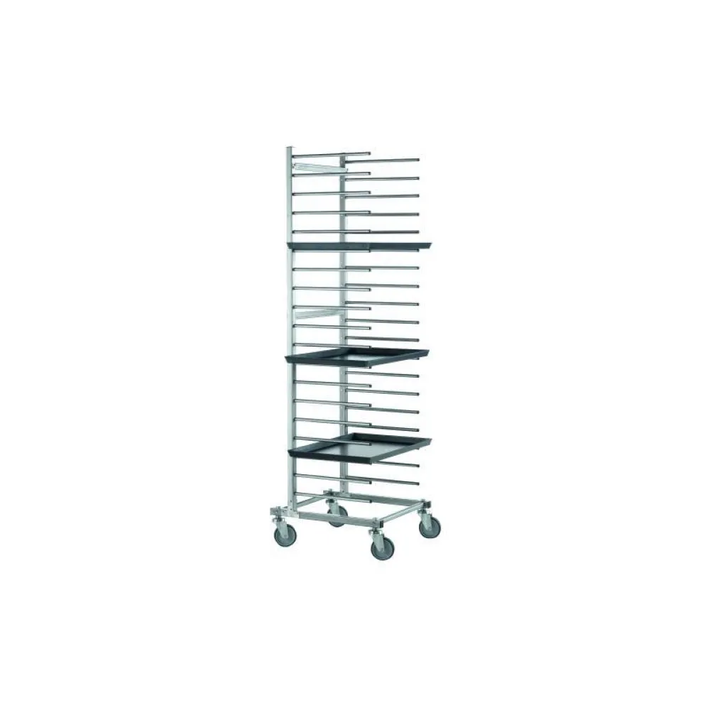 Confectionery pan trolley 600x400 Gi.Metal BZ-2U