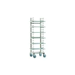 Confectionery pan trolley 600x400 Gi.Metal BI-15U
