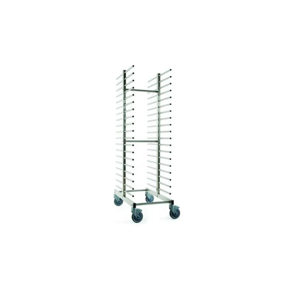 Confectionery pan trolley 600x400 Gi.Metal BI-4U