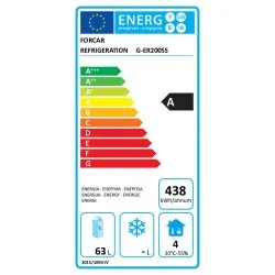 Refrigerator FORCAR G-ER200SS
