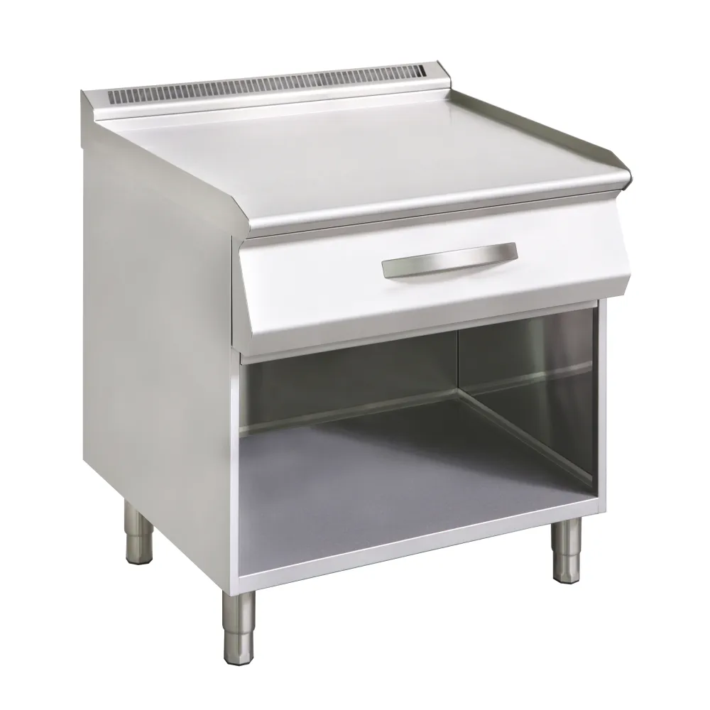 Stainless steel table with drawers BHS-G GN0110-080EV+S02