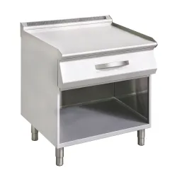 Stainless steel table with drawers BHS-G GN0110-080EV+S02