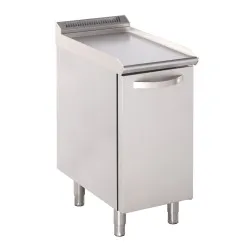 Stainless steel table with door BHS-G GN0130-040EV+S03