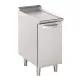 Stainless steel table with door BHS-G GN0130-040EV+S03