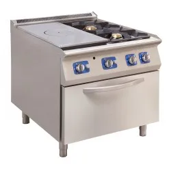 Gas stove with oven BHS-G GT2110-080GV+V51