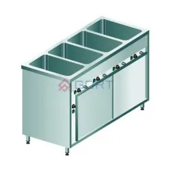 Bain-marie BHS-G GBS3044-142EG