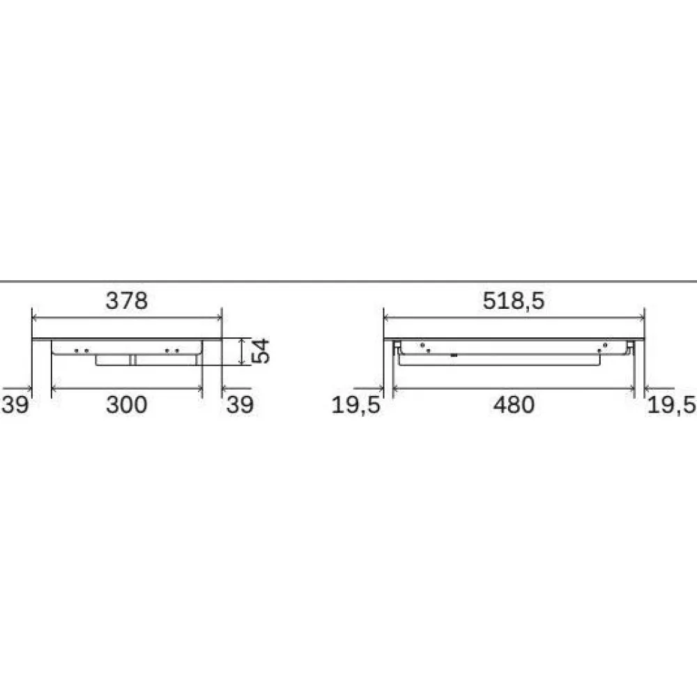 Induction hob ILVE HCBI382TC