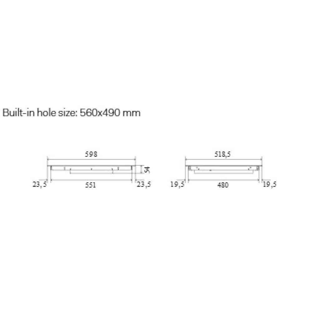 Induction hob ILVE HCBI604TC