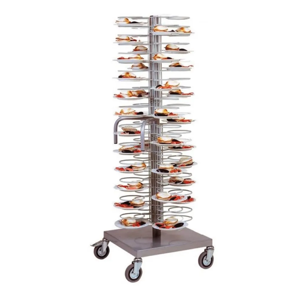 Plate storage, transport and warming trolley FORCAR CA1440