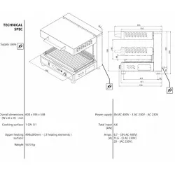Salamander grill Casselin _SEH003