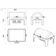 Chafing dish FORCAR CD6502