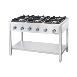 Gas hob with stand or neutral cabinet Stalgast 978613