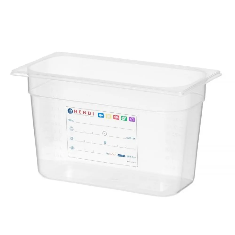 Polypropylene GN gastro container HENDI 880258