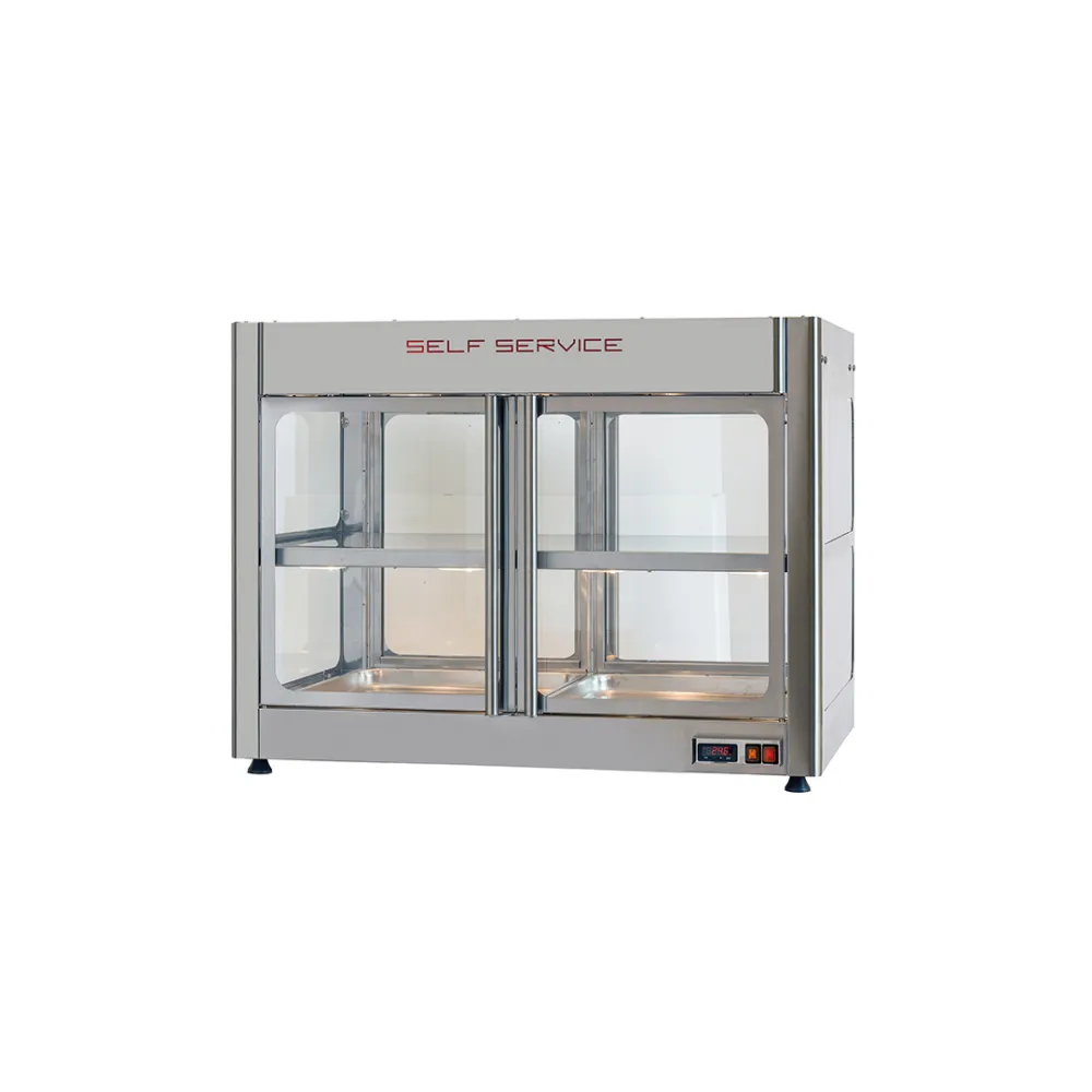 Hot cabinet with neutral worktop Elangrill TCR2- TRAVOLA CALDA