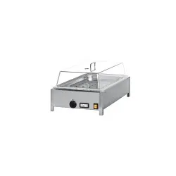 Hot bain-marie Elangrill GN1/1VETRINETTE