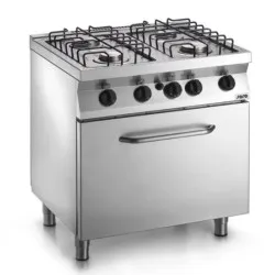 Gas stove with oven CASTA F7/FUG4LO