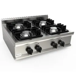 Gas hob surface CASTA P7/CUPG4BB.4M