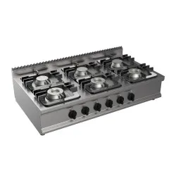 Gas hob surface CASTA P7/CUPG6BB.6M