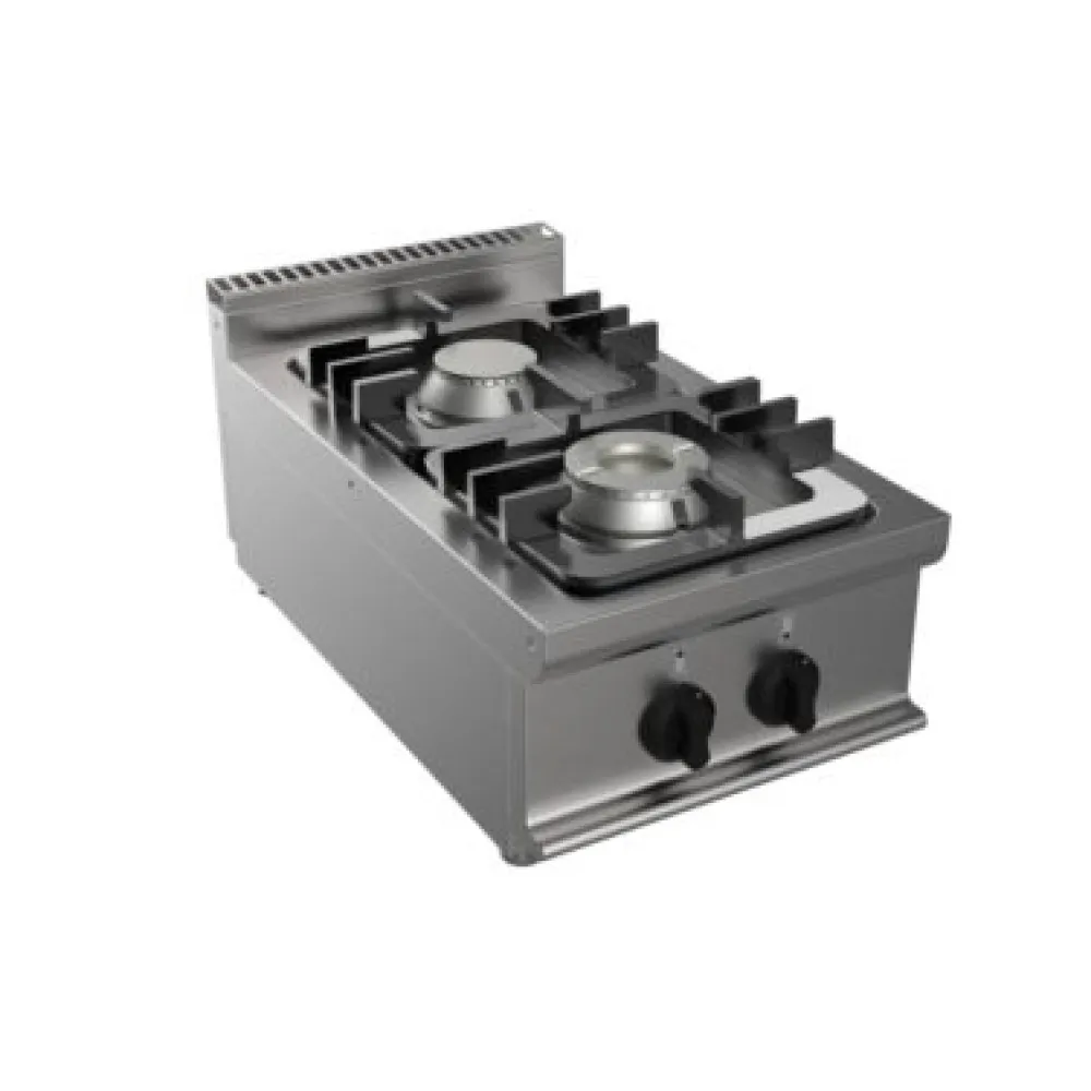 Tabletop gas hob CASTA E7/KUPG2BB.2M