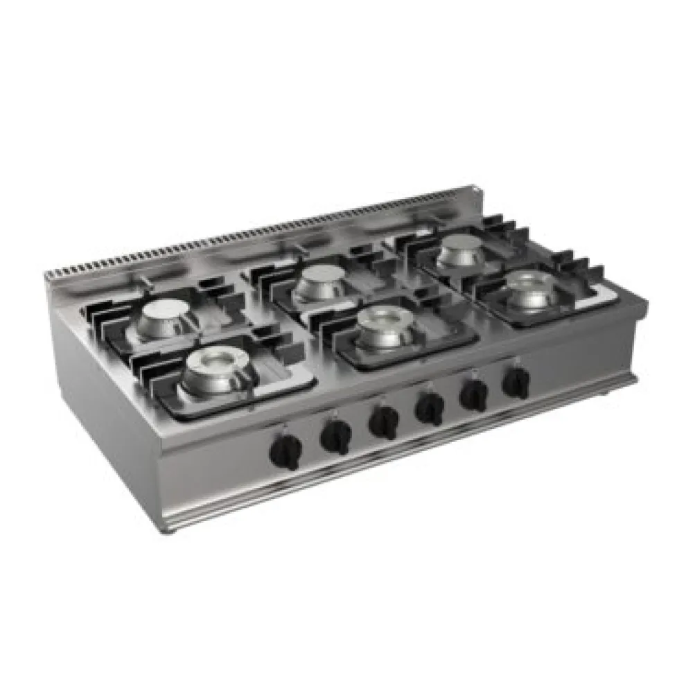 Tabletop gas hob CASTA E7/KUPG6BB.3M3G