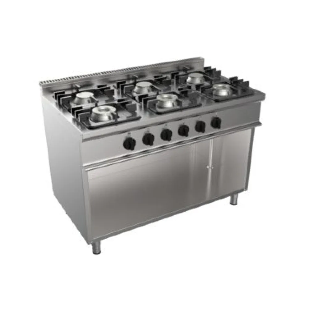 Gas hob with stand or neutral cabinet CASTA E7/CUPG6BA.3M3G