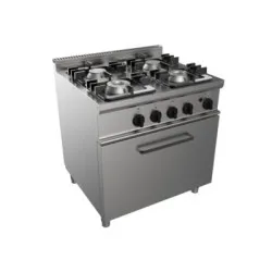 Gas stove with oven CASTA E7/KUPG4LO.4M