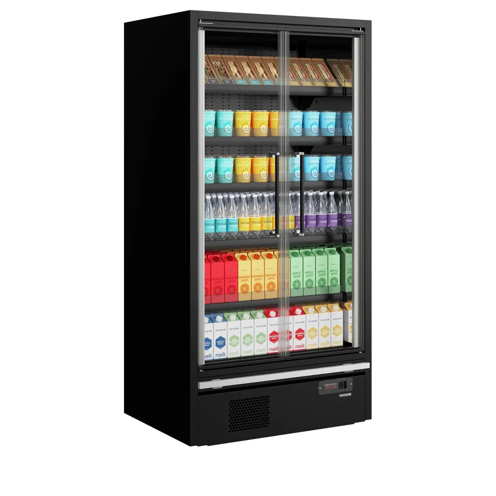 Retail Display Cabinet TEFCOLD Galaxy+ GP10FGD Maxi Black