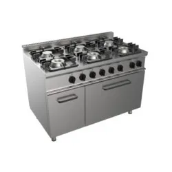 Gas stove with oven CASTA E7/CUPG6FE.6M