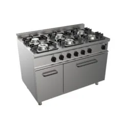 Gas stove with oven CASTA E7/CUPG6FN.6M
