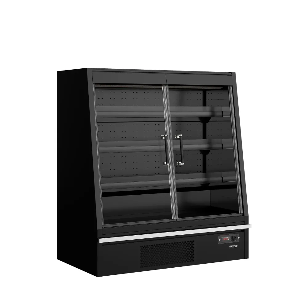 Retail Display Cabinet TEFCOLD Galaxy+ GPL14FGD Black