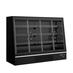 Retail Display Cabinet TEFCOLD Galaxy+ GPL20FGD Black