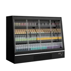 Retail Display Cabinet TEFCOLD Galaxy+ GPL20FGD Black