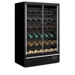 Retail Display Cabinet TEFCOLD Galaxy+ GP14FGD Maxi Black