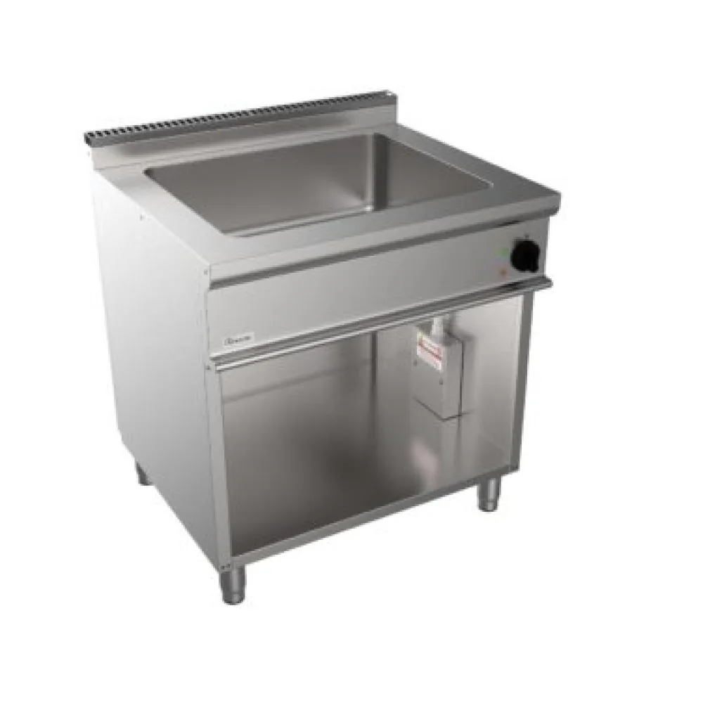 Hot bain-marie with neutral cabinet CASTA E7/KME2BA