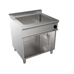 Hot bain-marie with neutral cabinet CASTA E7/KME2BA
