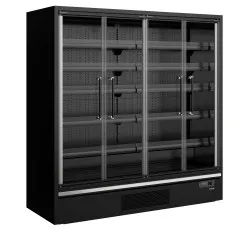 Retail Display Cabinet TEFCOLD Galaxy+ GP20FGD Maxi Black