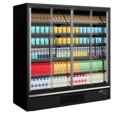 Retail Display Cabinet TEFCOLD Galaxy+ GP20FGD Maxi Black