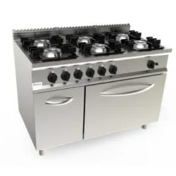 Gas stove with oven CASTA L7/KUPG6LN.6G