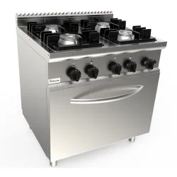 Gas stove with oven CASTA L7/KUPG4LE.4G