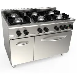 Gas stove with oven CASTA L7/KUPG6LE.6G