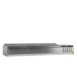 Display cabinet TEFCOLD GVC38-180 S/S