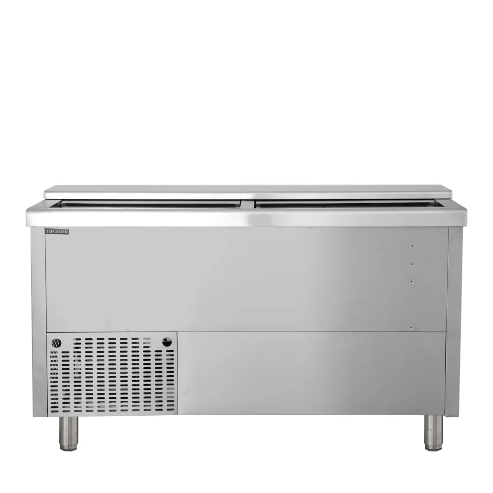 Refrigerated counter for crates and bottles TEFCOLD BHC150X1