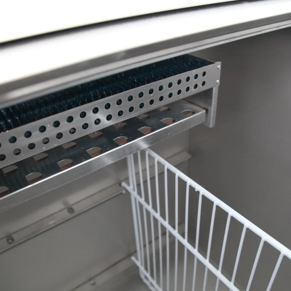 Refrigerated counter for crates and bottles TEFCOLD BHC250X1