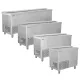 Refrigerated counter for crates and bottles TEFCOLD BHC250X1
