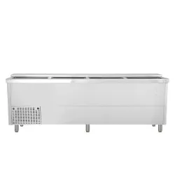 Refrigerated counter for crates and bottles TEFCOLD BHC250X1