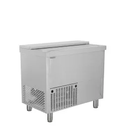 Refrigerated counter for crates and bottles TEFCOLD BHC100X1