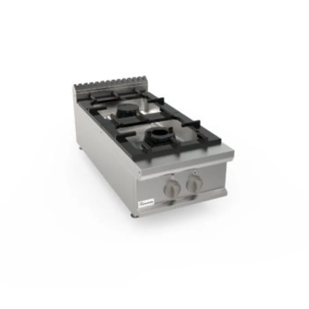 Tabletop gas hob CASTA LQ/CUG2BB.1P1M