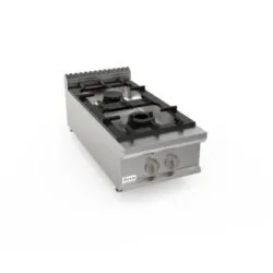 Tabletop gas hob CASTA LQ/CUG2BB.1P1M